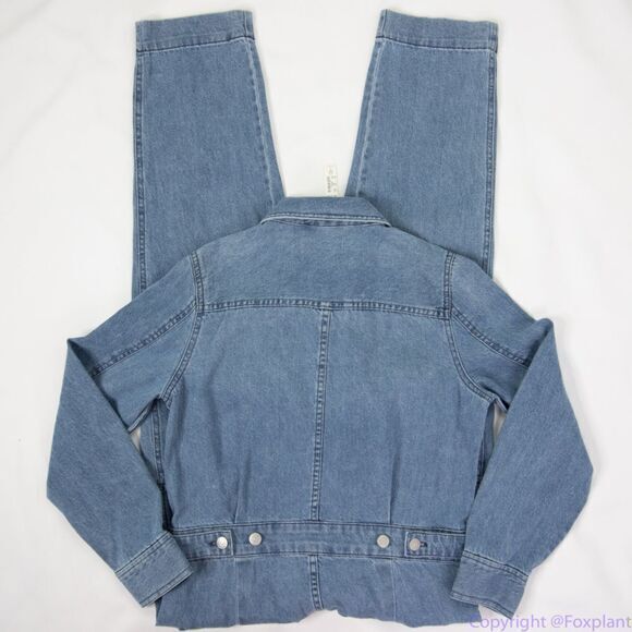 Madewell Denim Relaxed Coverall Jumpsuit in Glenroy‎ Wash, NWT, size XS - Picture 11 of 16